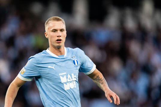 Malmö FFs Daniel Gudjohnsen