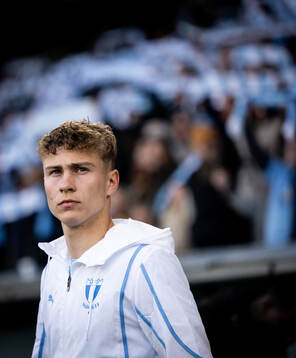 Malmö FFs Hugo Bolin gör entré