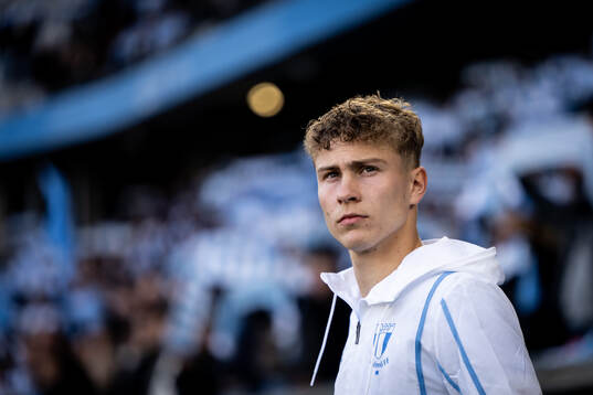 Malmö FFs Hugo Bolin gör entré