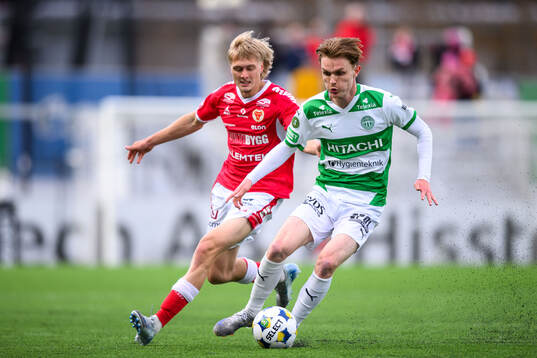 Kalmars Rony Jansson och Västerås Julius Johansson