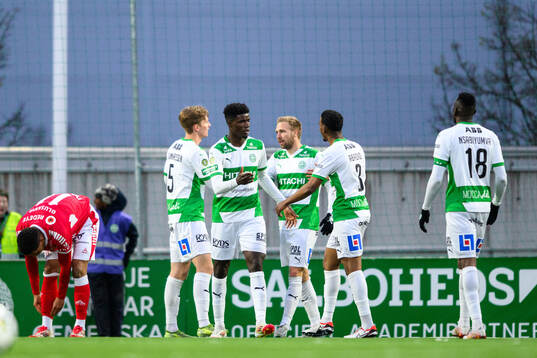 Västerås Aaron Le Forestier Banind Bibout jublar