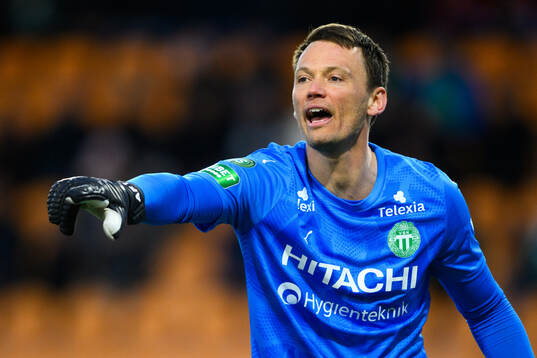 Västerås målvakt Anton Fagerström