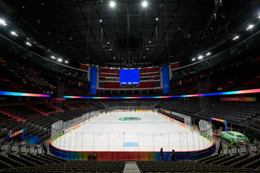 Interior view of Avicii Arena