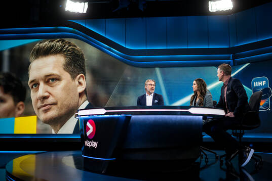 Peter Forsberg, Valentina Lizana och Niklas Jidhe