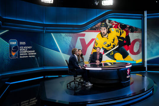 Peter Forsberg, Valentina Lizana och Niklas Jidhe