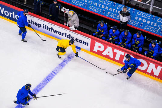 Adam Larsson, Jonas Brodin, Jesper Frödén, Filip