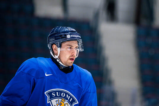 Juho Lammikko of Finland at a practice session
