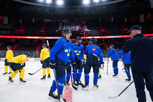Leo Carlsson of Sweden at a practice session