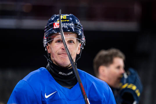 Max Friberg of Sweden at a practice session