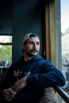 Filip Forsberg of Sweden poses for a portrait at a press