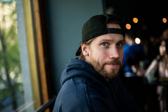 Goaltender Jacob Markström of Sweden poses for a portrait