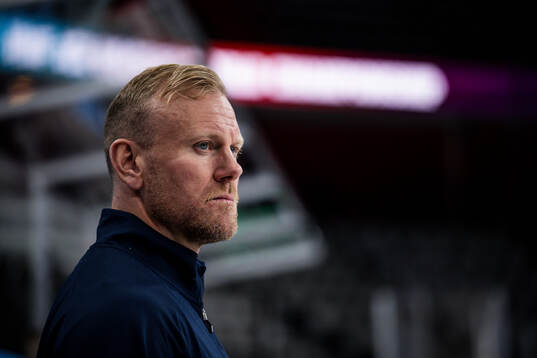 Assistant general manager Patric Hörnqvist of Sweden at a