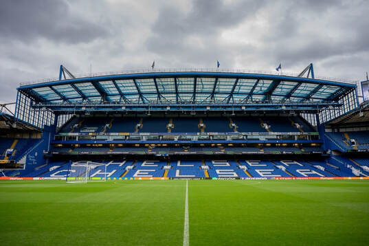 Interior view of Stamford Bridge