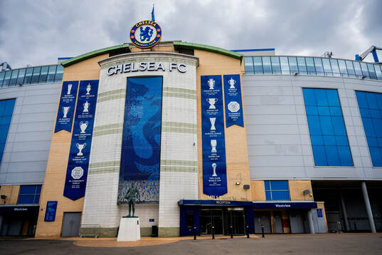 Exterior view of Stamford Bridge