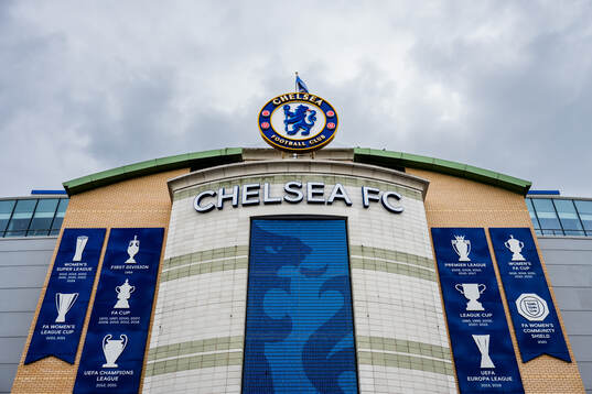 Exterior view of Stamford Bridge