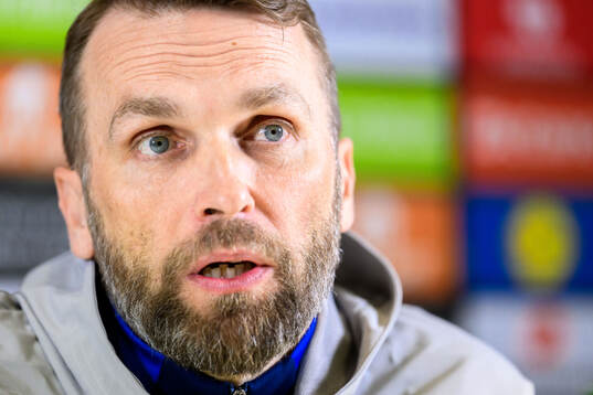 Head coach Jani Honkavaara of Djurgården