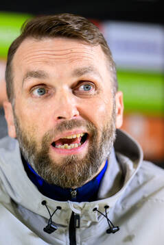 Head coach Jani Honkavaara of Djurgården
