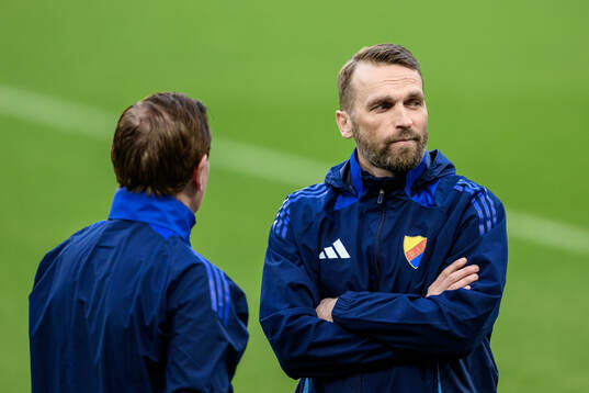 Head coach Jani Honkavaara of Djurgården