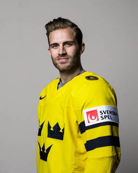 Alexander Wennberg of Sweden poses for a portrait