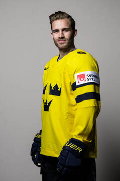 Alexander Wennberg of Sweden poses for a portrait