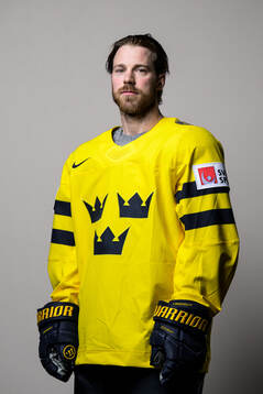 Elias Lindholm of Sweden poses for a portrait