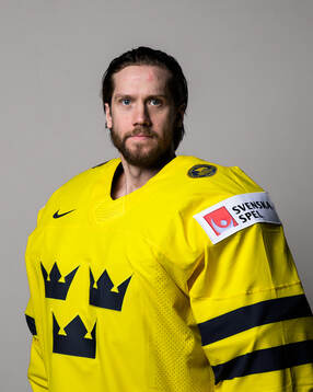 Goaltender Jacob Markström of Sweden poses for a portrait