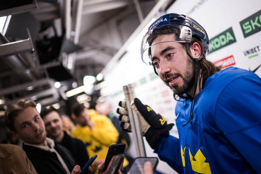 Mika Zibanejad of Sweden