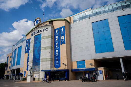 Exterior view of Stamford Bridge
