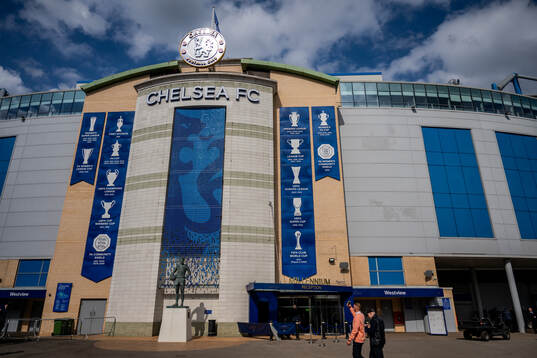 Exterior view of Stamford Bridge