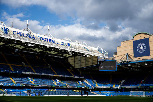 Interior view of Stamford Bridge