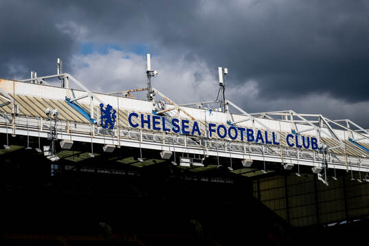 Interior view of Stamford Bridge