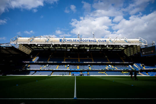 Interior view of Stamford Bridge