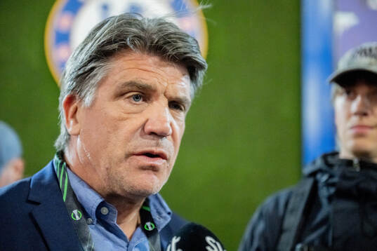 Sports director Bosse Andersson of Djurgården is being