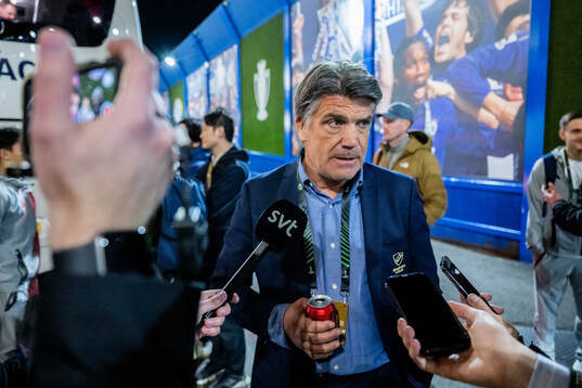 Sports director Bosse Andersson of Djurgården is being