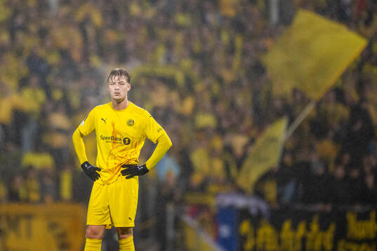 Villads Nielsen of Bodø/Glimt looks dejected