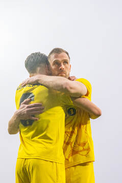 Jostein Gundersen and Brede Moe of Bodø/Glimt