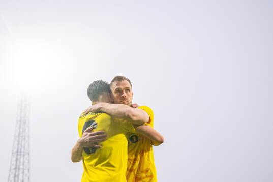 Jostein Gundersen and Brede Moe of Bodø/Glimt