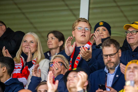 Crown Princess Mette-Marit and Prince Sverre Magnus of