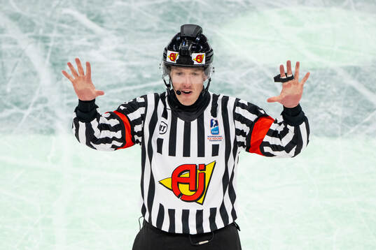 Referee Michael Campbell