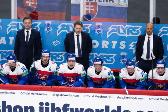 Head coach Vladimir Orszagh of Slovakia