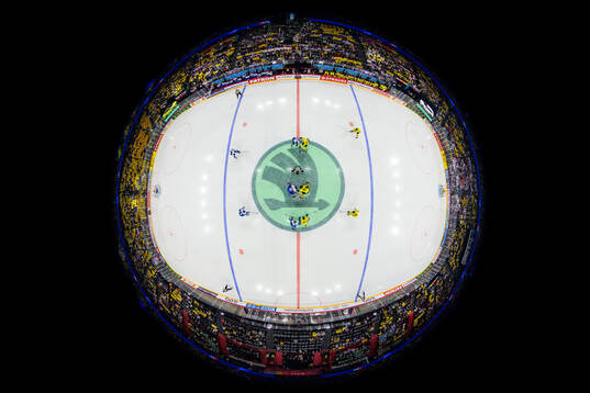 The opening face-off