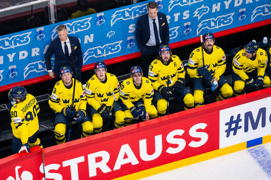 Lucas Raymond, Leo Carlsson, Alexander Wennberg, Mika