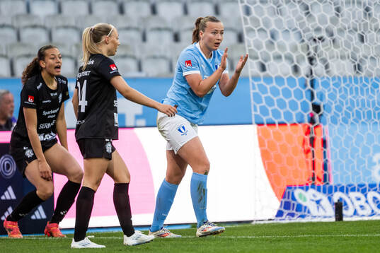 Malmö FFs Tilde Wahlgren