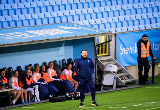 Malmö FFs assisterande tränare Rikard Östergren