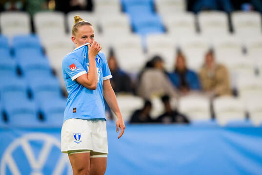 Malmö FFs Tuva Skoog deppar