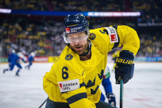 Adam Larsson of Sweden