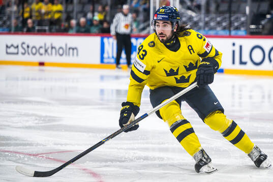 Mika Zibanejad of Sweden