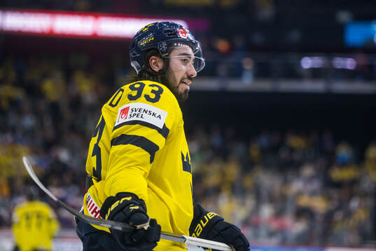 Mika Zibanejad of Sweden