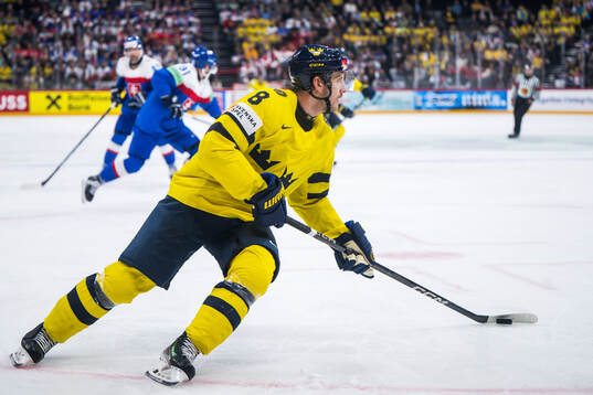 Jonas Brodin of Sweden