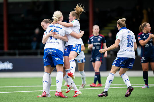 IFK Norrköpings Wilma Leidhammar, Dana Leskinen jublar